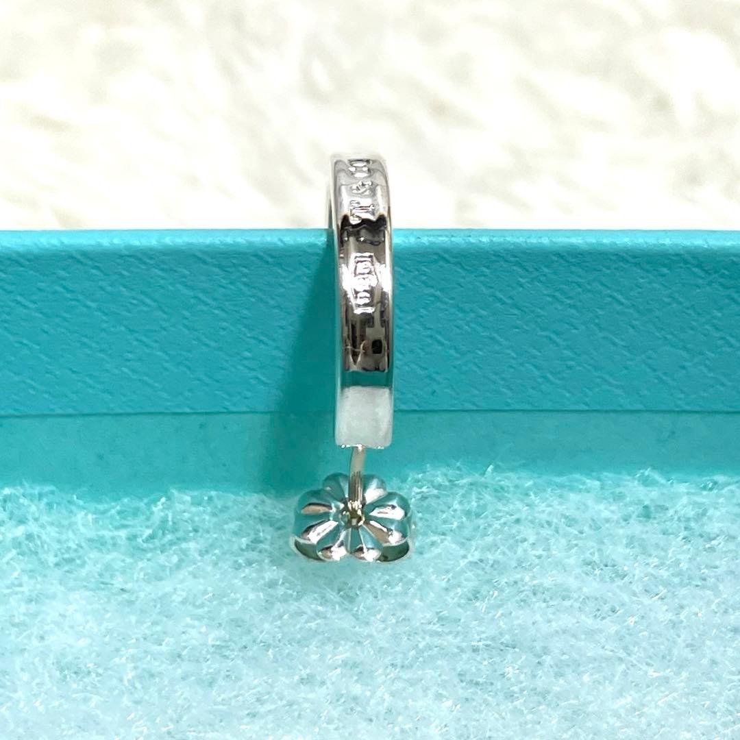 【極美品】ティファニー　ナローフープピアス1837片耳　メンズ/レディース