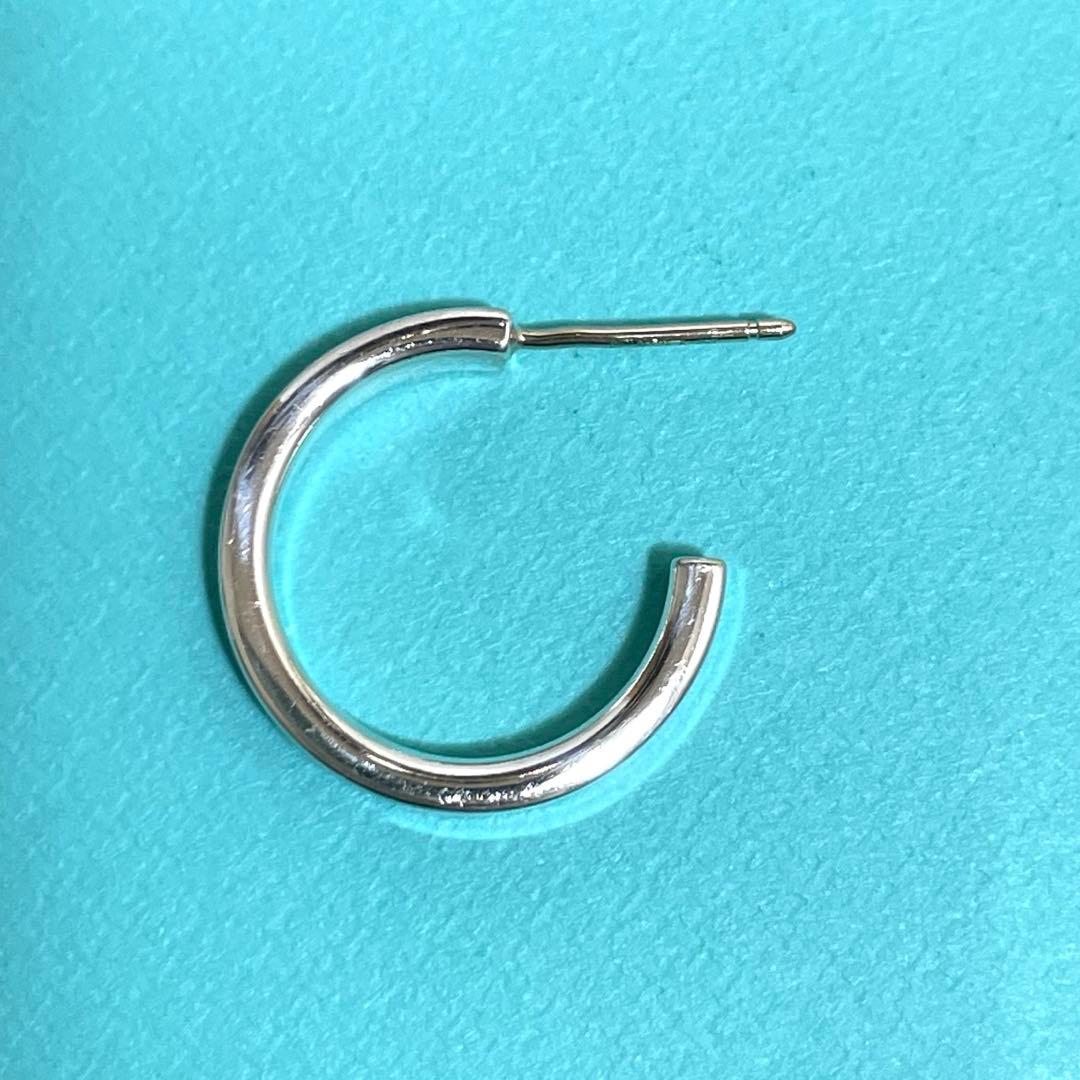 【極美品】ティファニー　ナローフープピアス1837片耳　メンズ/レディース