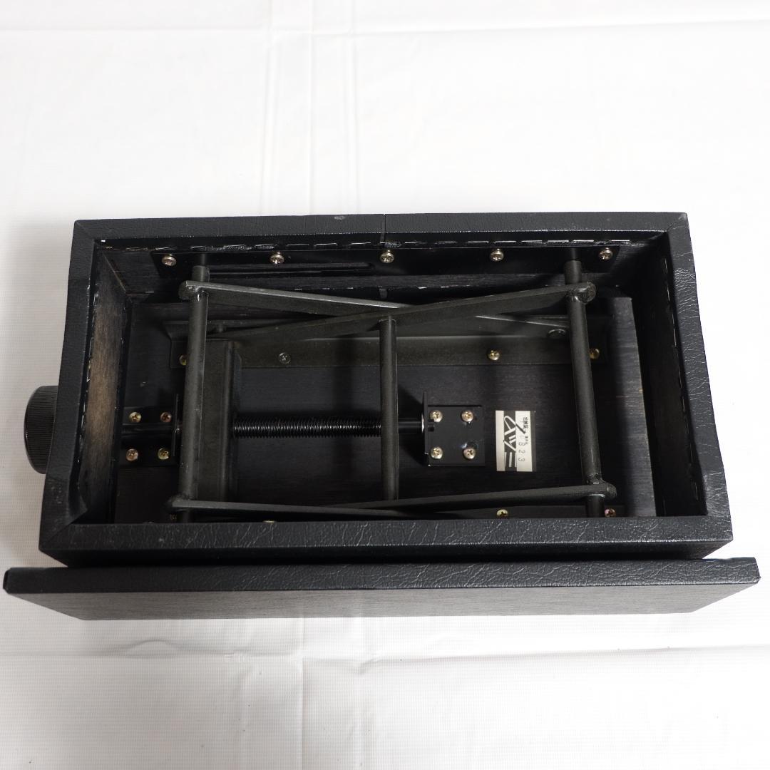 ムツミ ピアノ補助台 高さ調整可能 ブラック 足台