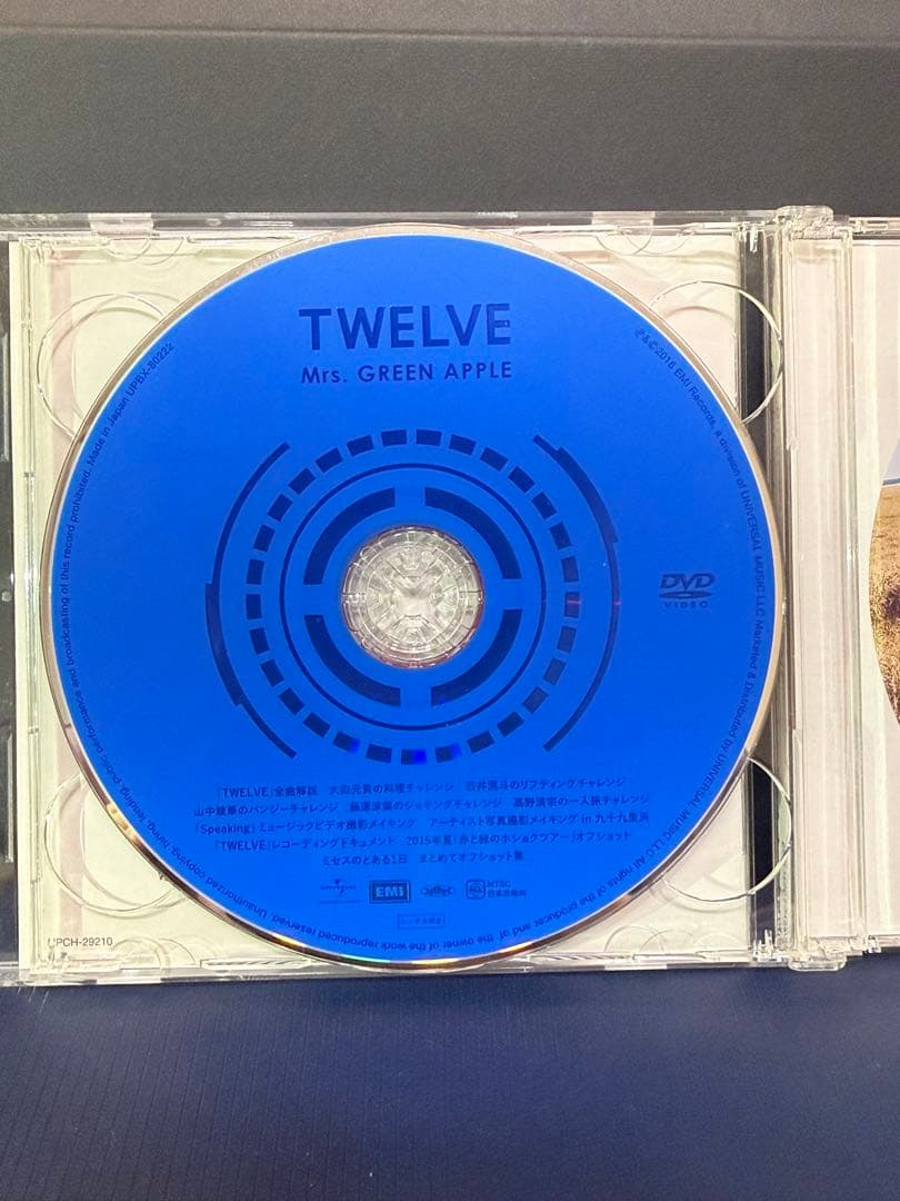 【初回限定盤】TWELVE Mrs. GREEN APPLE