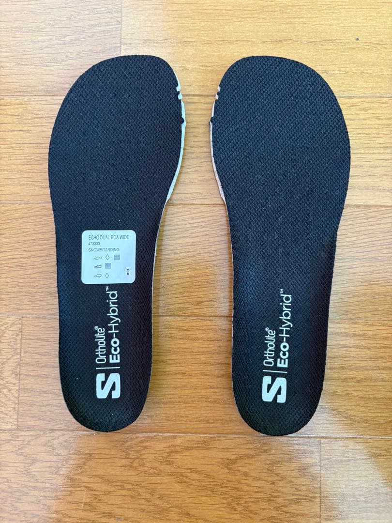 24 25 salomon echo dual boa wide サイズ25cm