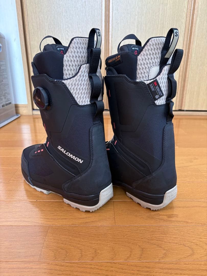 24 25 salomon echo dual boa wide サイズ25cm