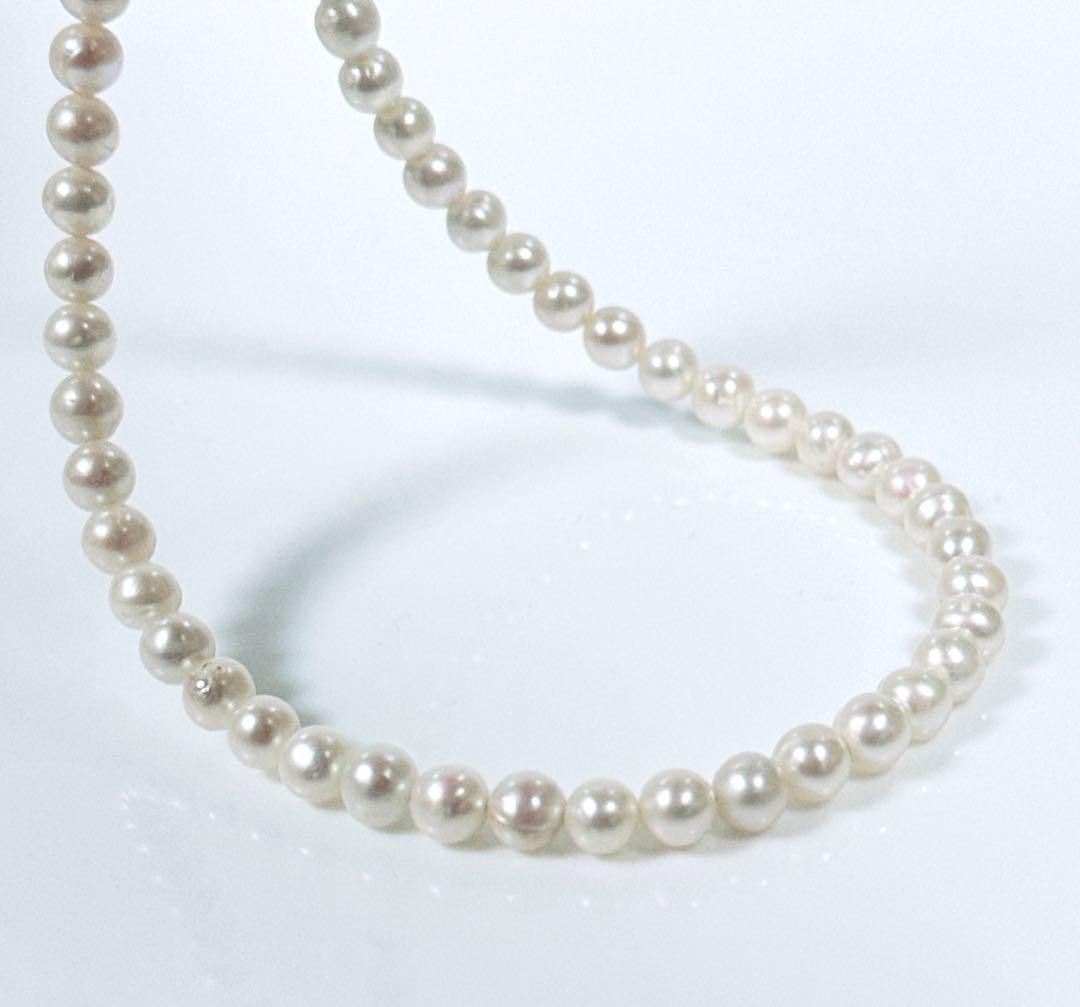 淡水パールバロックネックレスNO25-1055