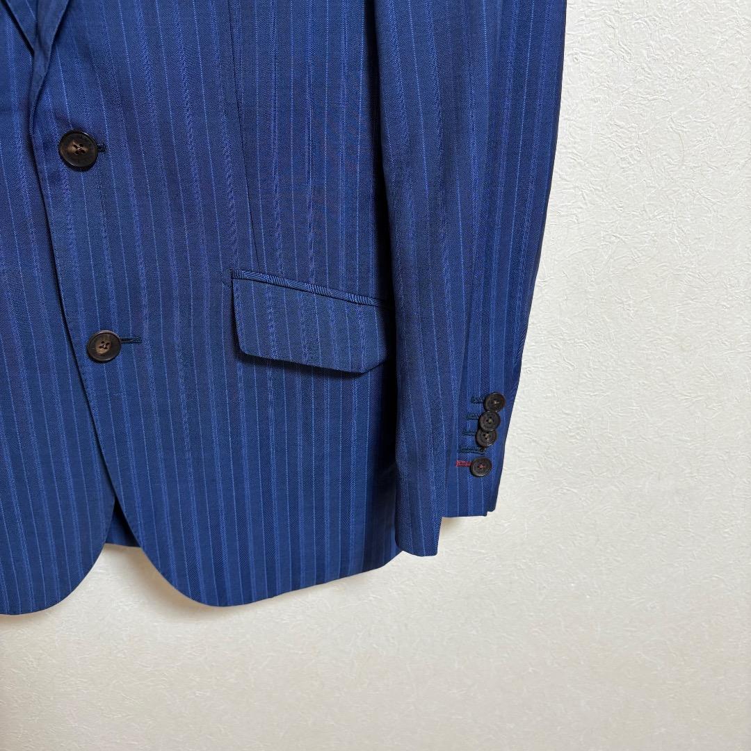 BLACK LABEL CRESTBRIDGE スーツ ストライプ 背抜き