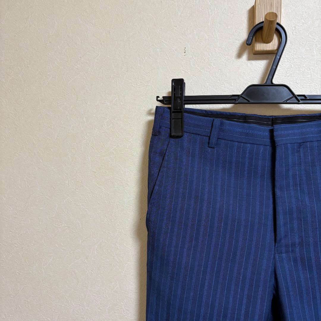 BLACK LABEL CRESTBRIDGE スーツ ストライプ 背抜き