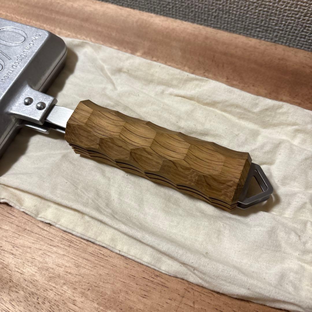 ネルデザインワークス AL Cooker 木製グリップ