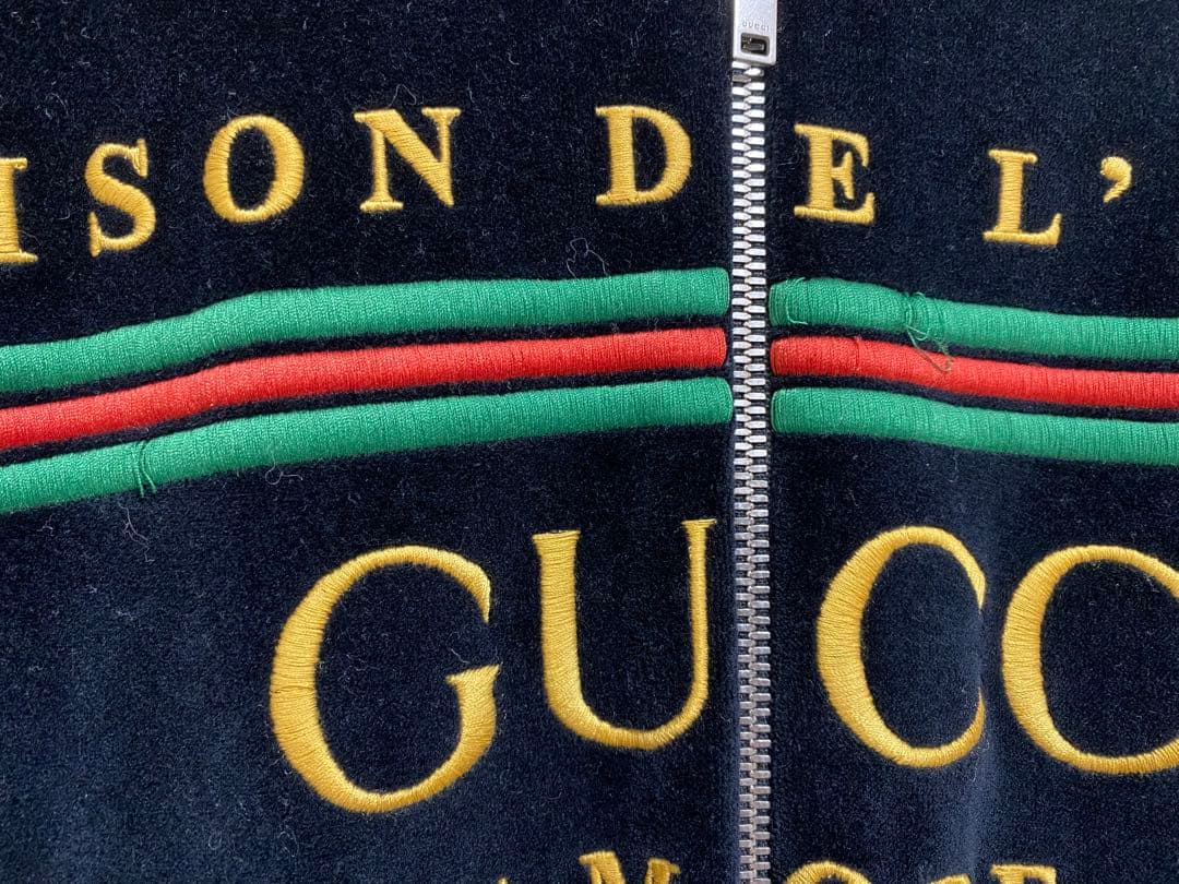 GUCCI ベルベットジャージ MAISON DE L'AMOUR