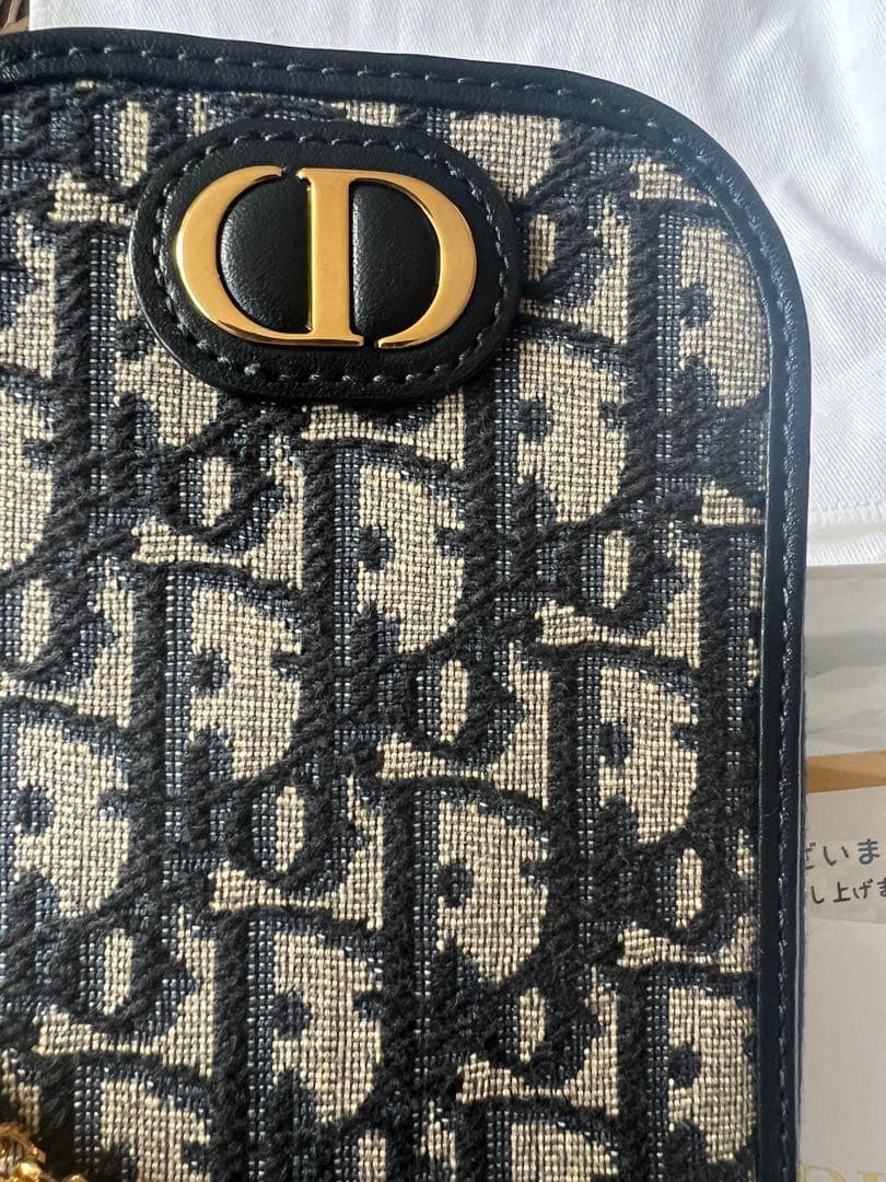 本日限定 美品 Dior ディオール フォンホルダー オブリーク モンテーニュ