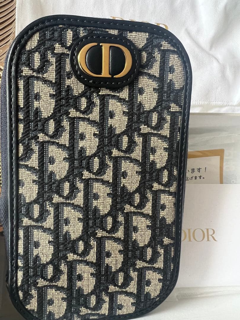 本日限定 美品 Dior ディオール フォンホルダー オブリーク モンテーニュ