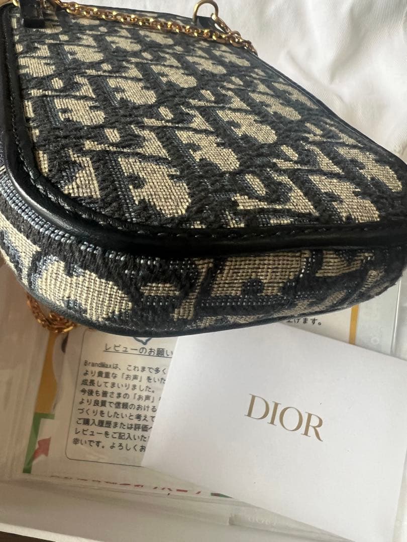 本日限定 美品 Dior ディオール フォンホルダー オブリーク モンテーニュ