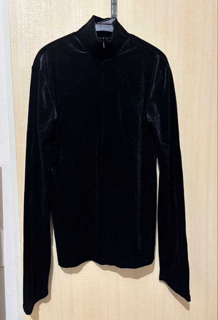 enof イナフ velour jersey zip tops ベロア