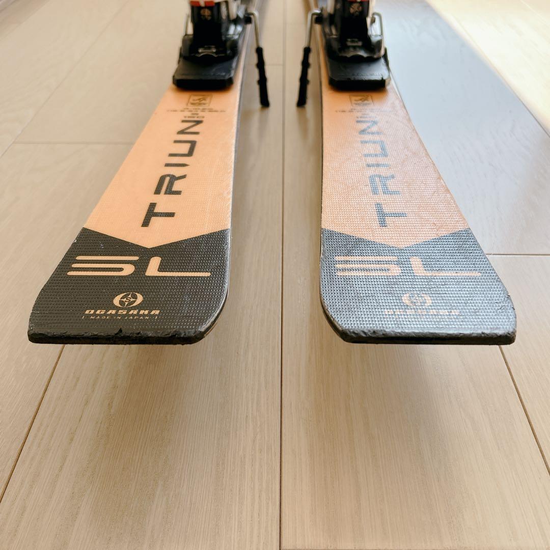 オガサカ TRIUN SL 150 ビンディング付 スキー板