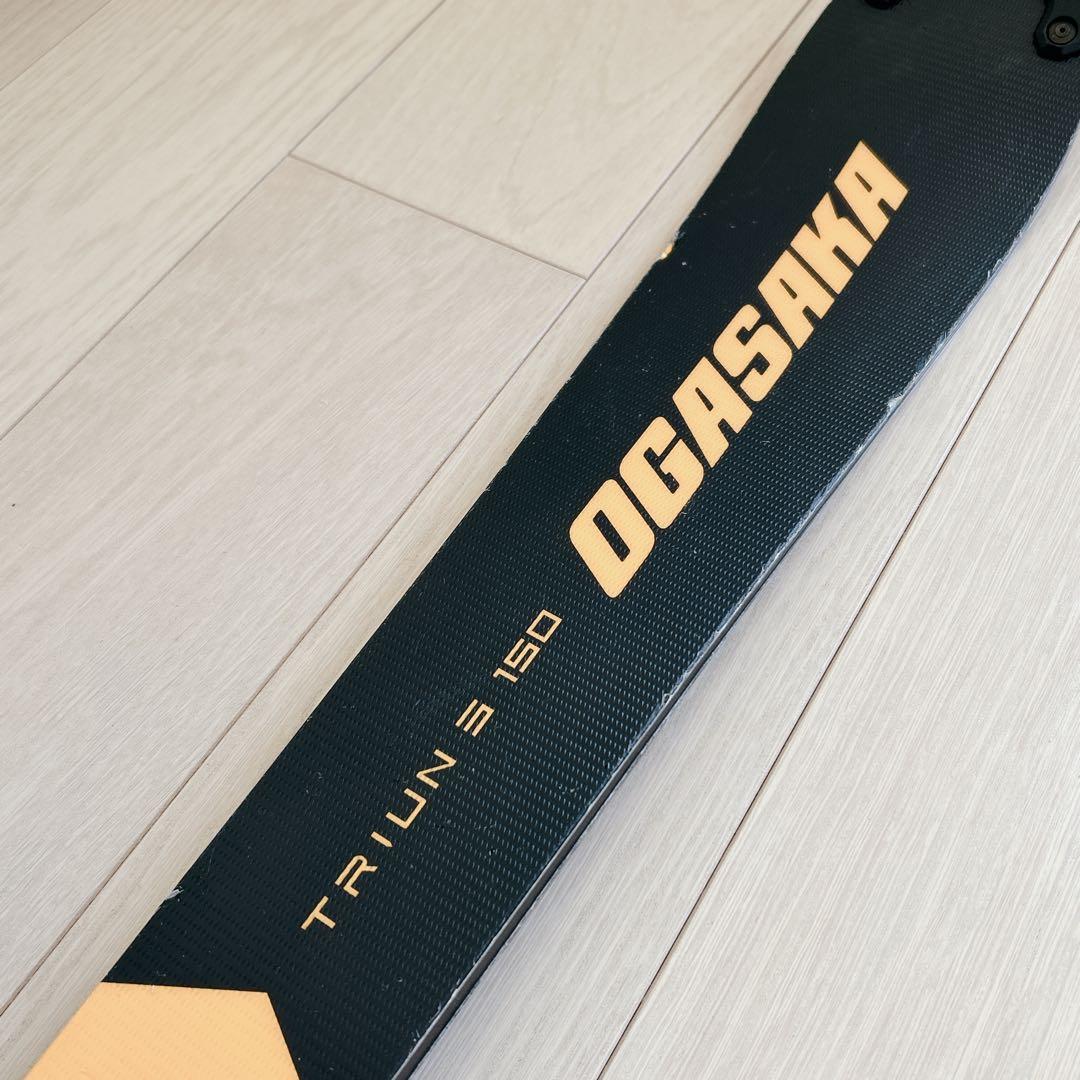オガサカ TRIUN SL 150 ビンディング付 スキー板