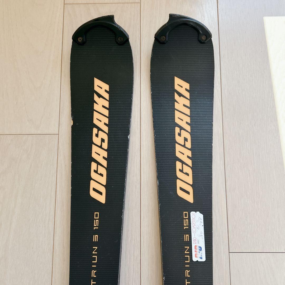 オガサカ TRIUN SL 150 ビンディング付 スキー板