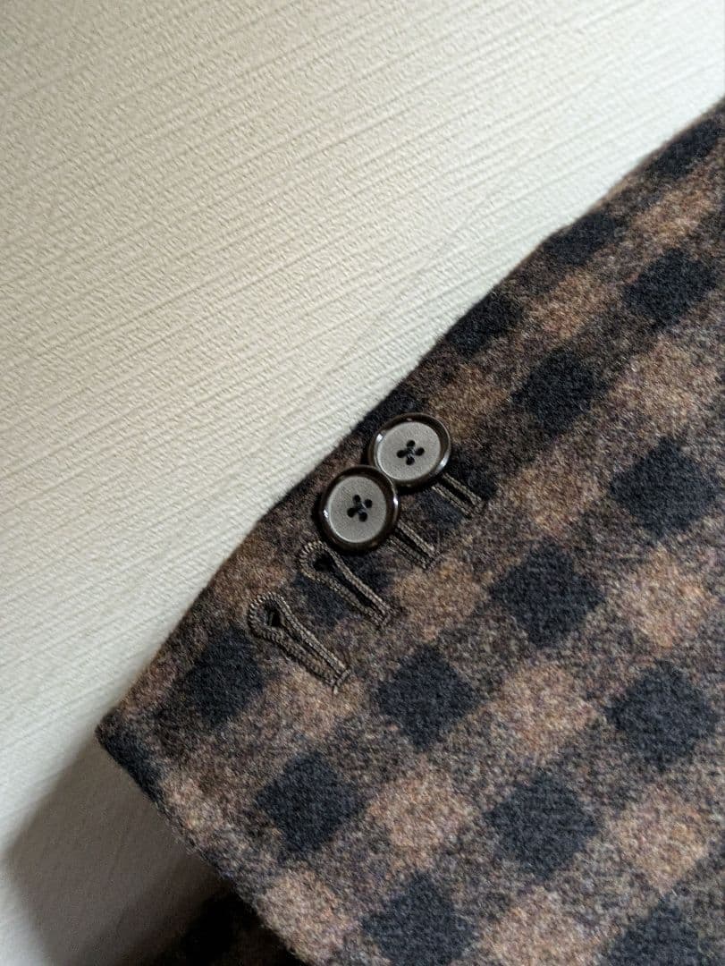 タリアトーレ メンズチェスターコート COLORADO ブラウン 50 本切羽