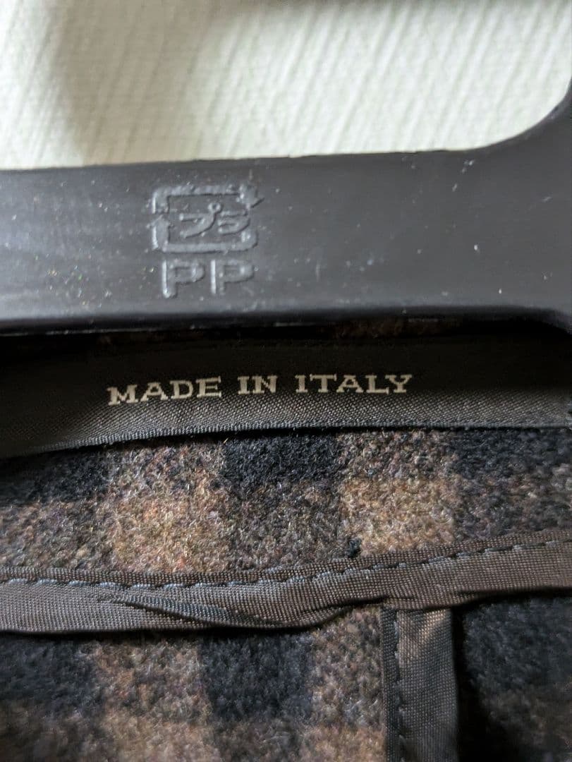 タリアトーレ メンズチェスターコート COLORADO ブラウン 50 本切羽