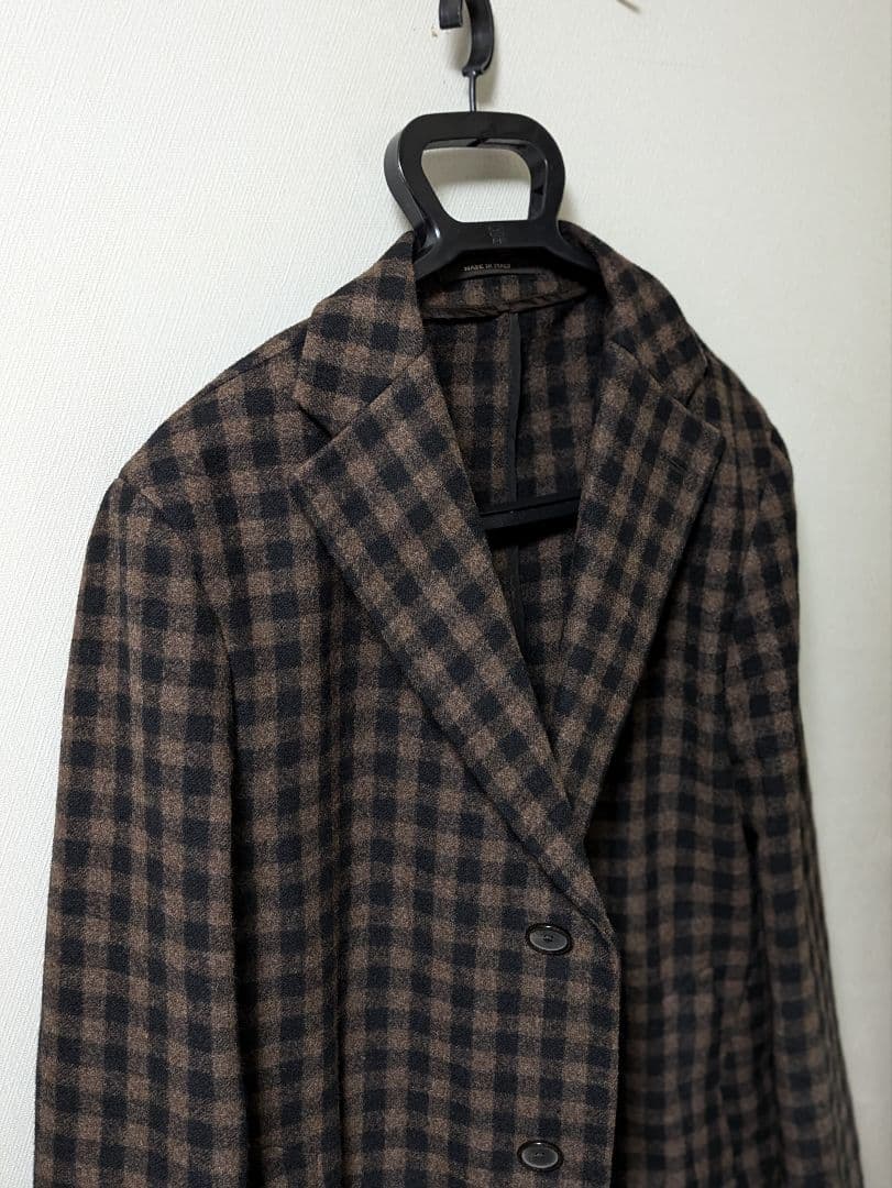 タリアトーレ メンズチェスターコート COLORADO ブラウン 50 本切羽