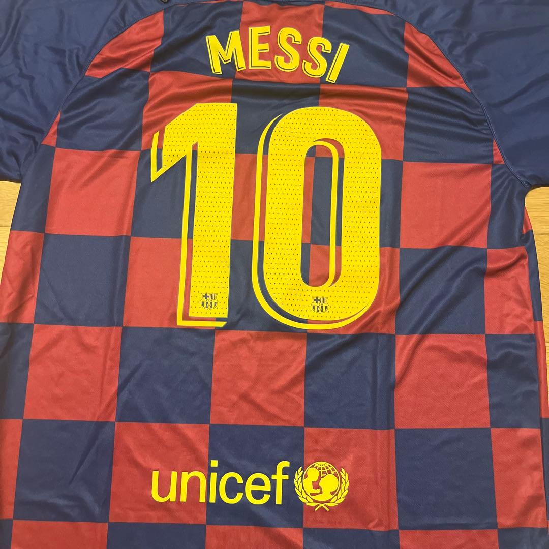 新品 未使用 ゲームシャツ MESSI メッシ ユニホーム バルセロナ