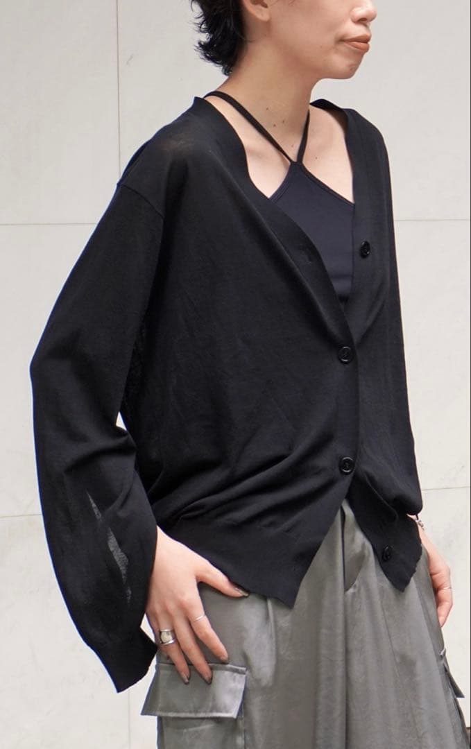 【美品】ap studio DAWN CUP IN LANG TOPS