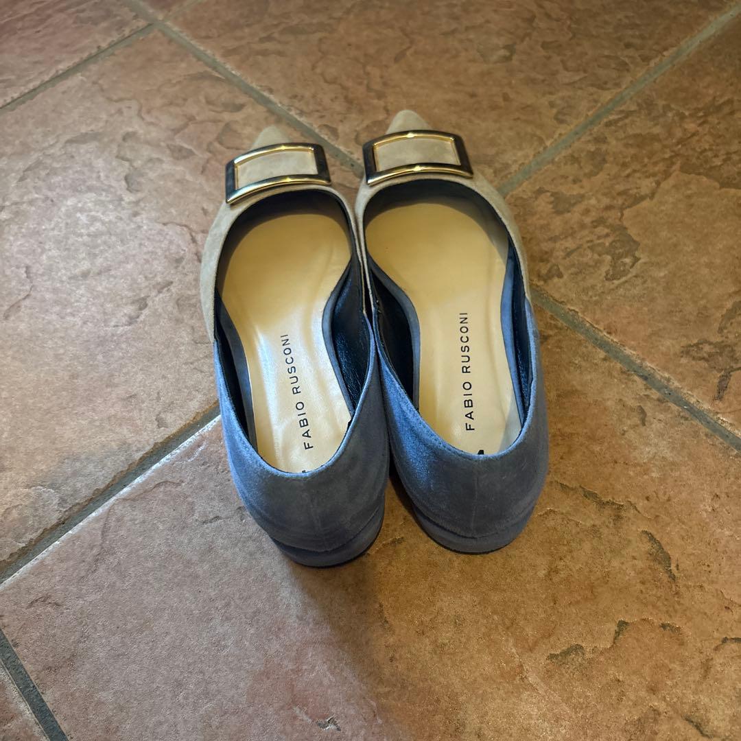 ファビオルスコーニ　フラットパンプス