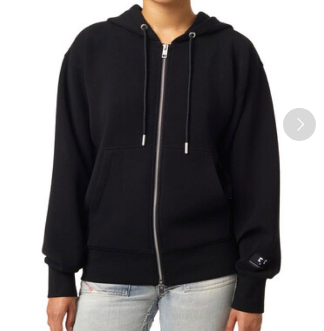 DIESEL F-LYMMY C.C ジップアップパーカー XSサイズ ブラック