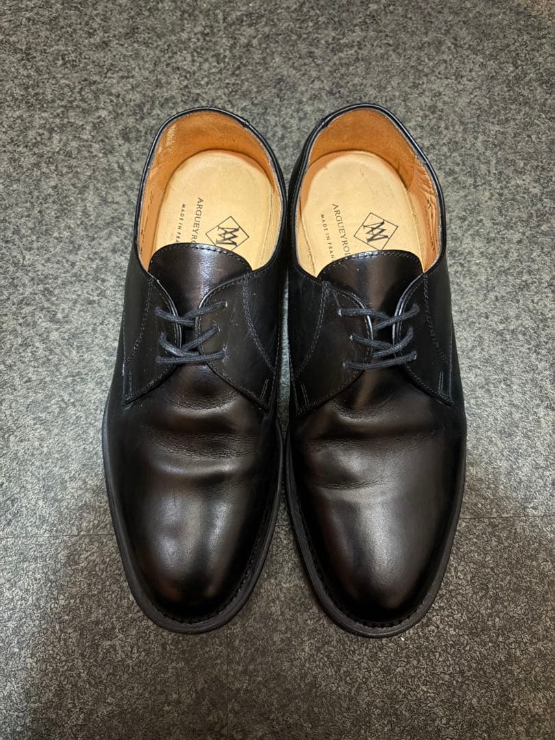 フランス軍　サービスシューズ　ドレスシューズ