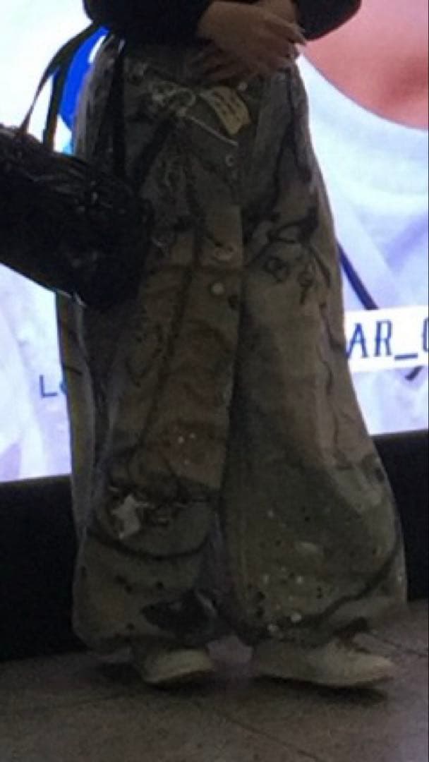 パンツ THEREDTHREAD S print denim1 toys