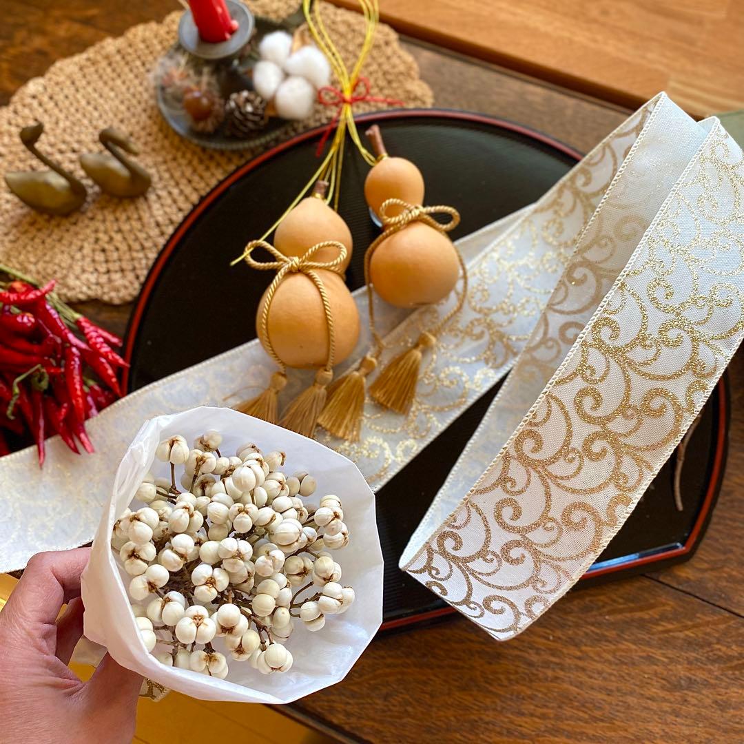 ⚠️専用品⚠️ おりはら南天使用！ 南天 玉 ミニ 自然素材のみ お正月飾り 縁起物