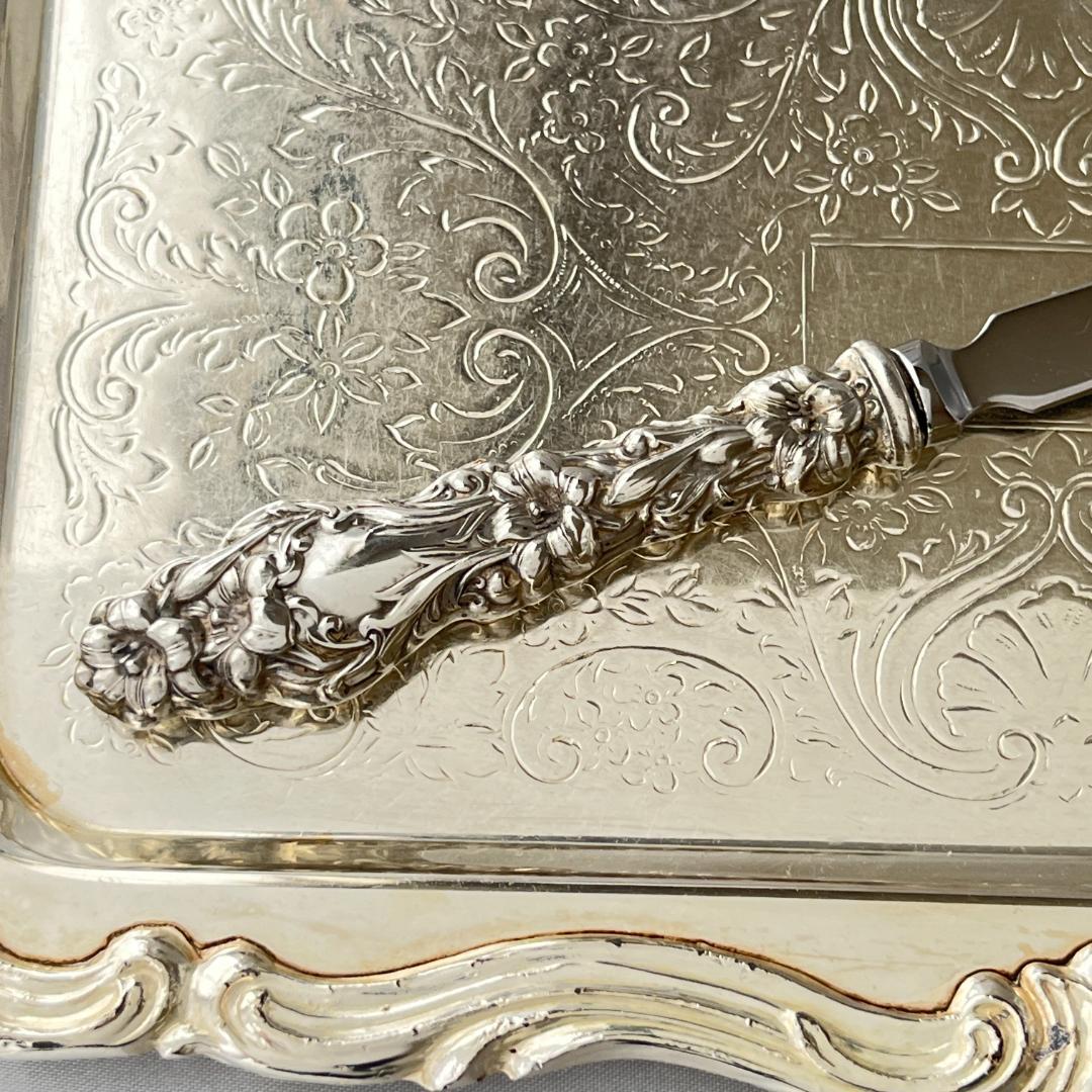 【Gorham】 アールヌーボー レターオープナー / レターナイフ【純銀】