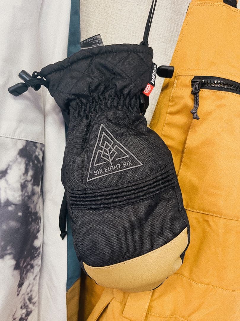 686 スノーボードウェア セット ビブ グローブ