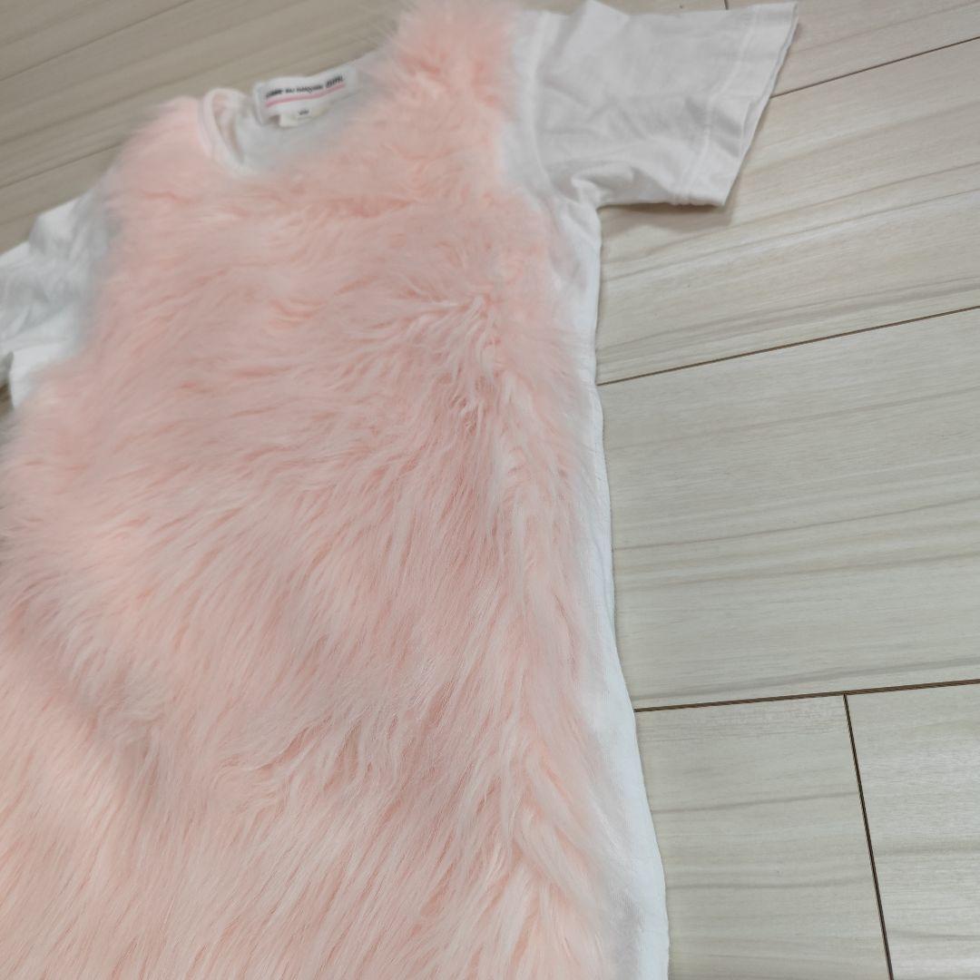 即完売品✨️コムデギャルソンガール フェイクファーTシャツ XS
