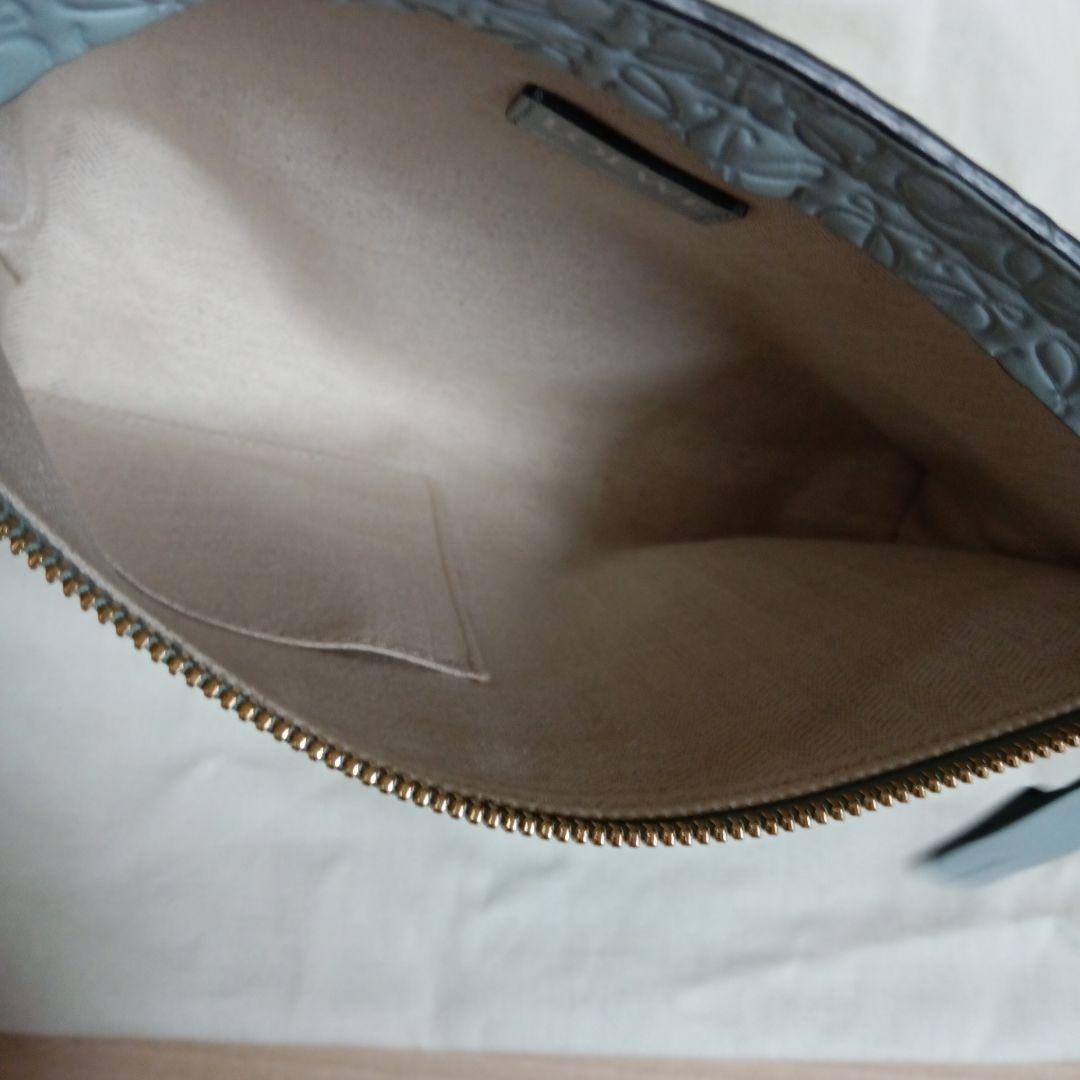 ★LOEWEロエベ リピートアナグラム 総柄 Tポーチ クラッチバッグ保存袋付き