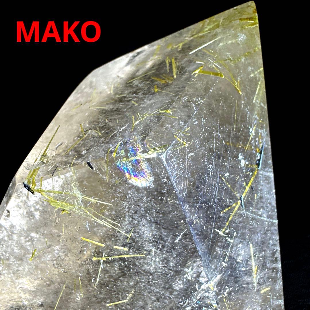 M1883☆ルチルクォーツ原石363g☆天然石　原石☆N20726-A