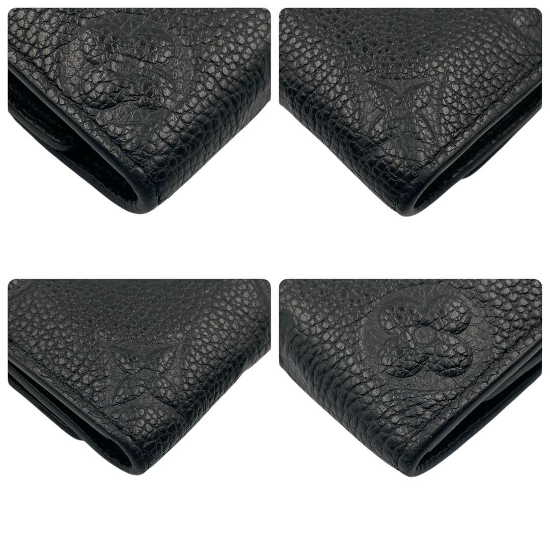 《超美品》ルイヴィトン キーケース 6連 アンプラント ミュルティクレ 黒系