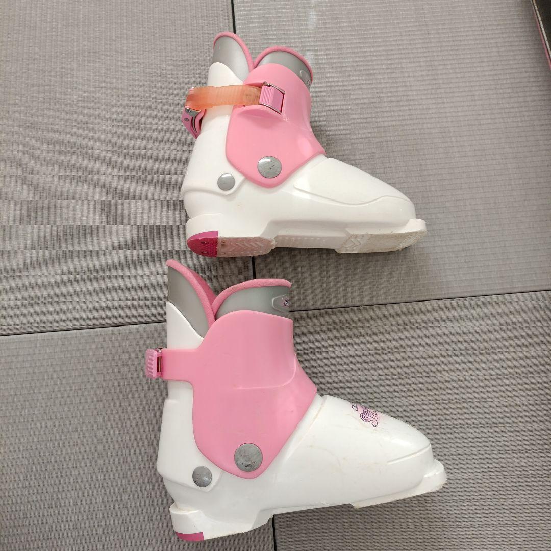 スキー板/ストック/ブーツ/ケースセット女の子向け