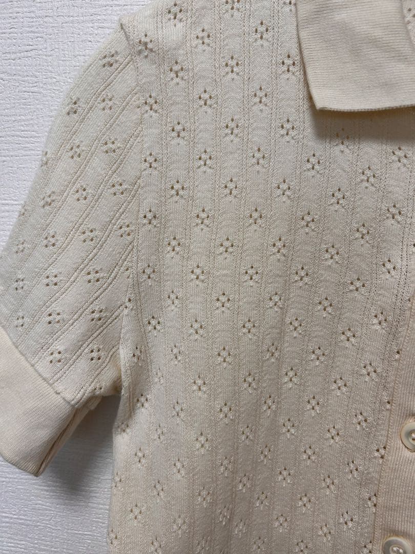 【ロンハーマン】ヒデンフラワー　ポロトップ　XS