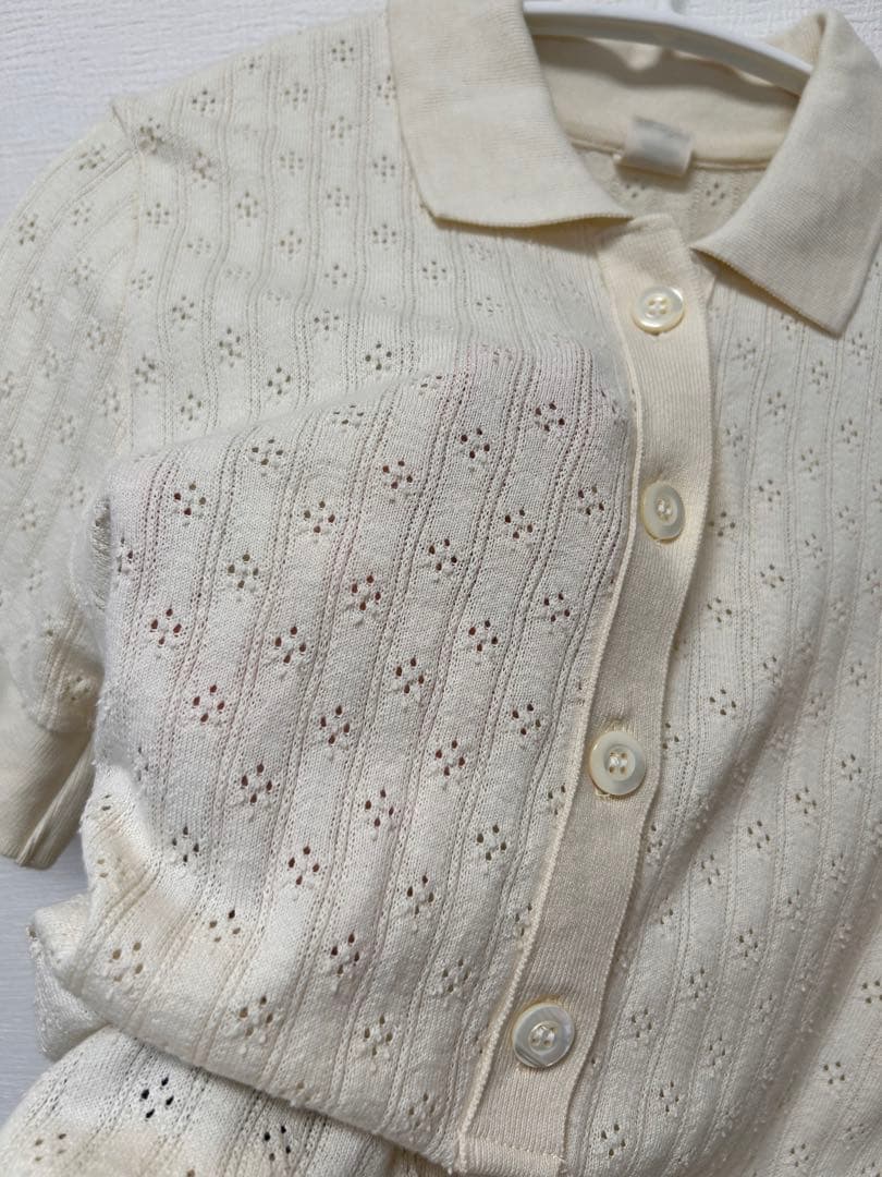 【ロンハーマン】ヒデンフラワー　ポロトップ　XS