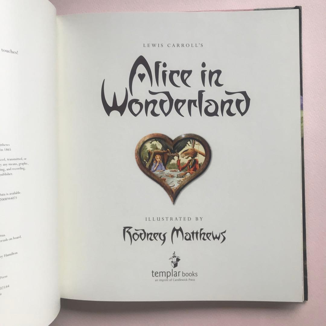 Rodney Matthew’s Alice in Wonderland