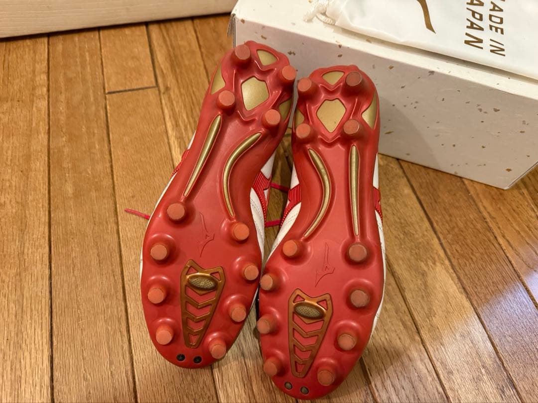 ミズノモレリアネオMizuno Morelia F9T ホワイト/レッド