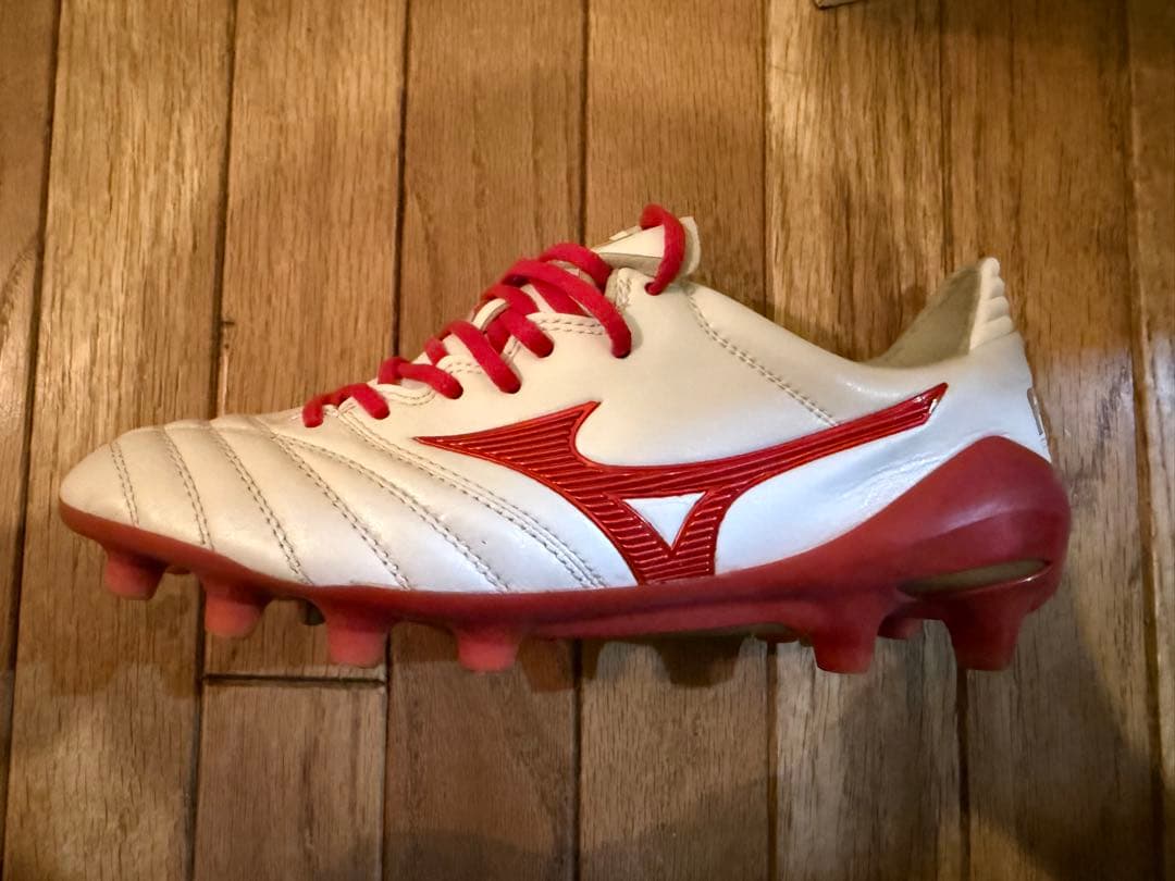 ミズノモレリアネオMizuno Morelia F9T ホワイト/レッド