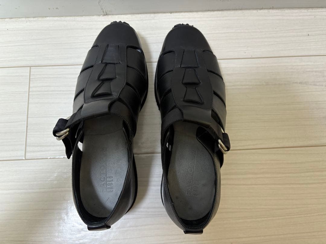 FACTOTUM×EARLE　ファクトタム×アール　グルカレザースニーカー