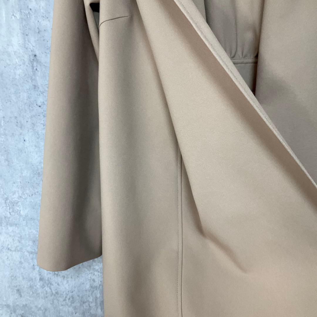 専用【JENNE】　ショール風オードリーコート　ロングコート　M