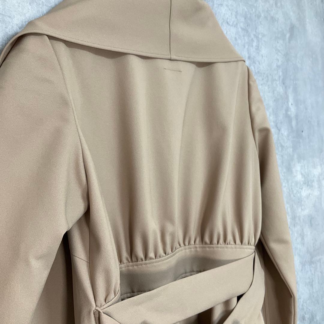 専用【JENNE】　ショール風オードリーコート　ロングコート　M