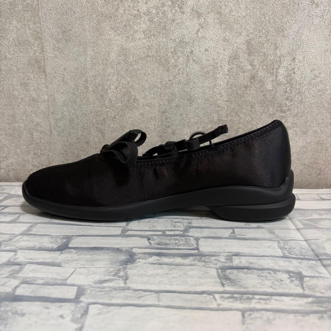 美品 ルタロン ダブルリボン バレリーナシューズ