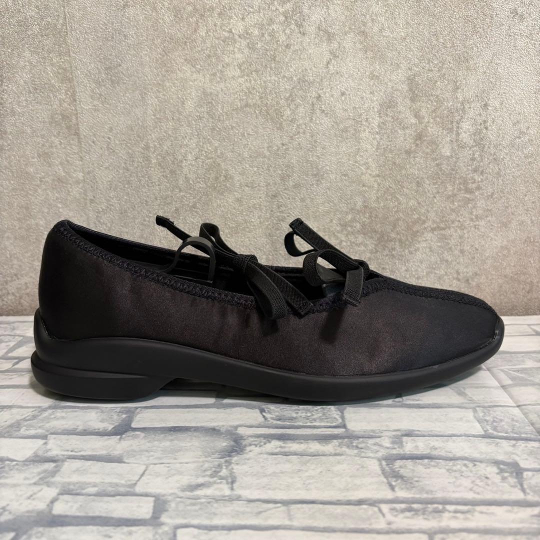 美品 ルタロン ダブルリボン バレリーナシューズ