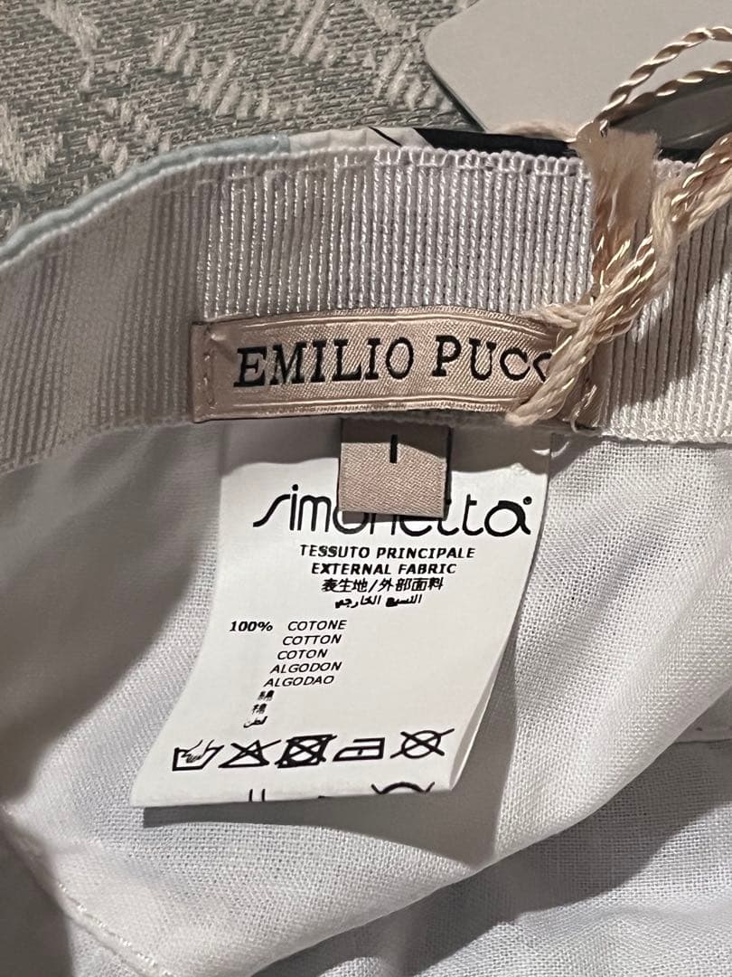 EMILIO PUCCI エミリオプッチ　幾何学模様 キャップ