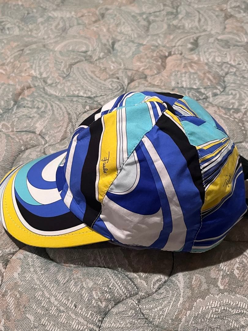 EMILIO PUCCI エミリオプッチ　幾何学模様 キャップ
