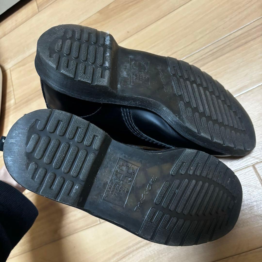 ドクターマーチン UK8(約27cm) 8ホール 白ステッチ