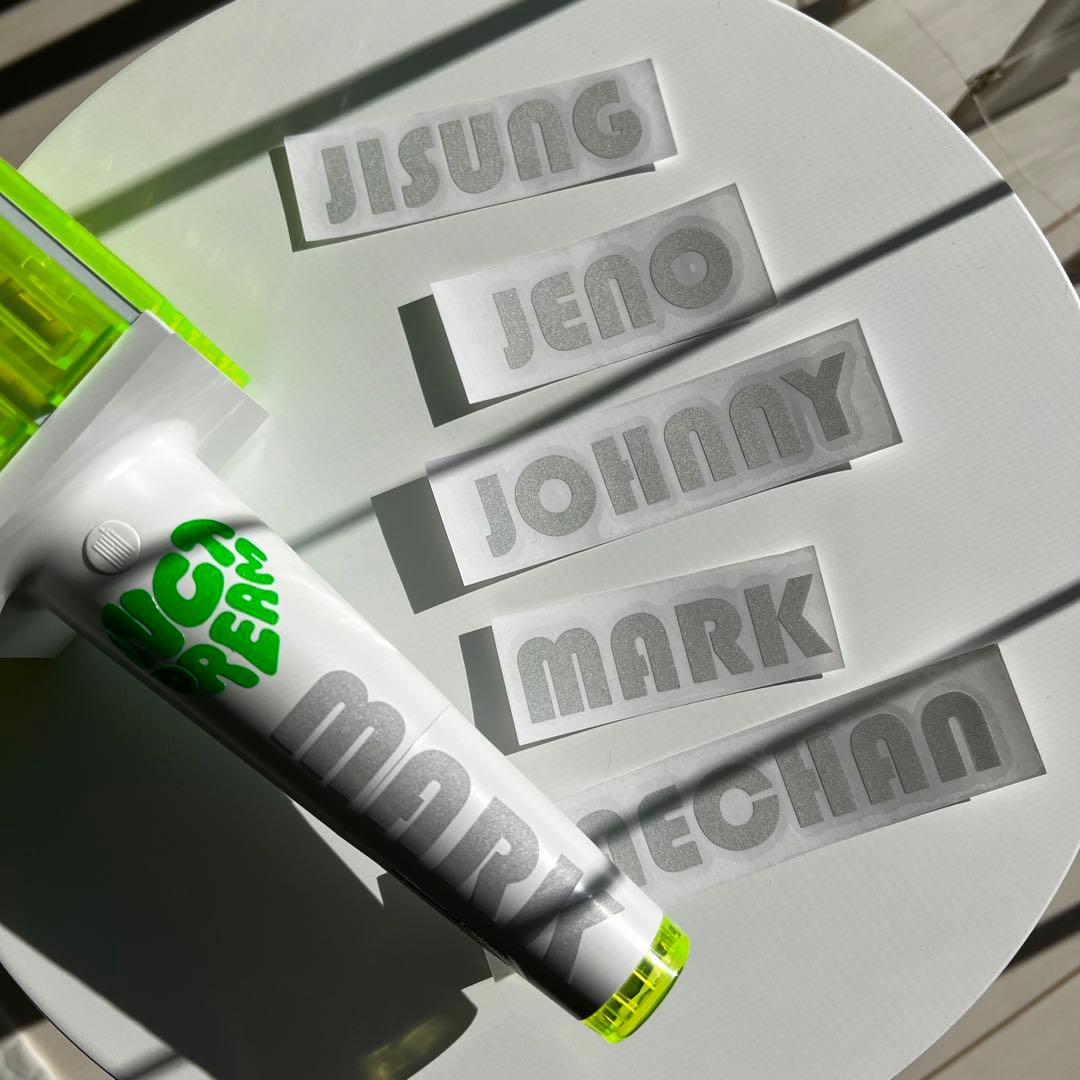 NCT NCT127 NCTDREAM ペンライト　ステッカー　チソン　マーク