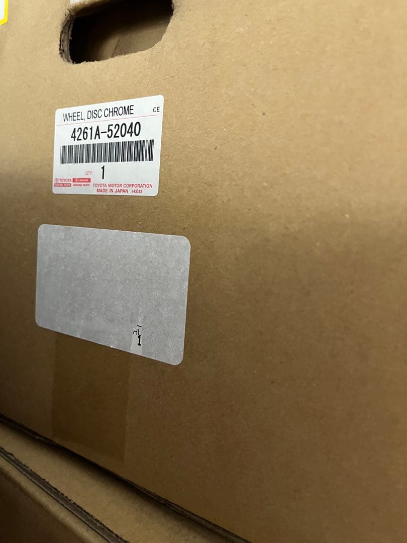 レクサス　ＬＢＸ19インチ アルミホイール中古一本